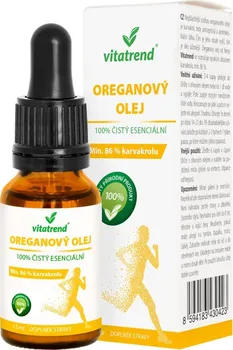 Přírodní produkt Vitatrend 100% oreganový olej 15 ml