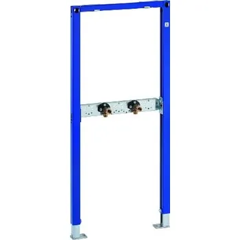 WC sada Geberit Duofix - Předstěnová instalace pro sprchu a vanu, výška 98–112 cm, nástěnná armatura na omítku 111.740.00.1