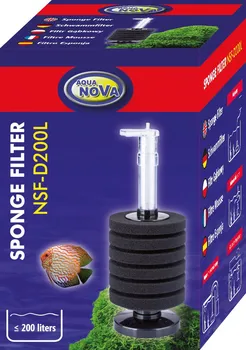 filtrační náplň do akvária Aqua Nova NSF-D200L molitanový filtr