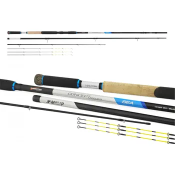 Rybářský prut Tubertini - Feederový Prut Concept Feeder TBR SEA 3,6m