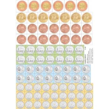 Karta mincí (Kč) (1-63) -