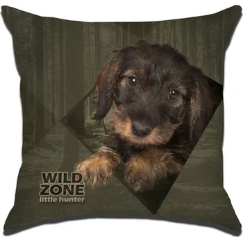 Polštář WILDZONE Štěně jezevčíka - polštářek