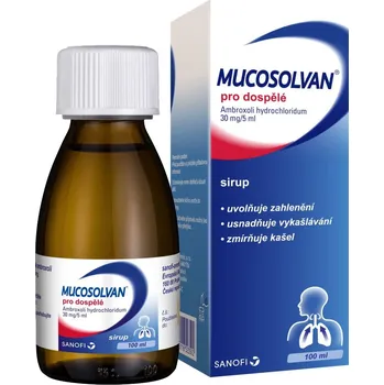 Mucosolvan pro dospělé sirup 100 ml