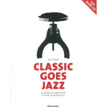 CLASSIC GOES JAZZ + CD - 13 jazzových aranžmá pro klavír