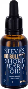 Péče o vousy Steve's No Bull***t Short Beard Oil 30 ml