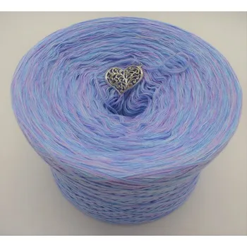 Příze Růžovomodrý melír 4m-1140m (Lady Dee's San Francisco)