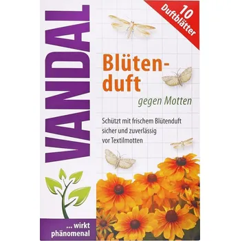 Přípravek proti hmyzu Vandal květová vůně proti molům 10 ks