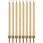 Godan Dortové svíčky zlaté s držátky 10…