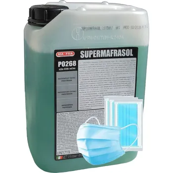 Supermafrasol - antistatický detergent 6 kg + 10 roušek