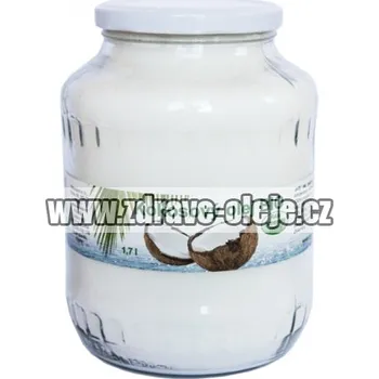 Rostlinný olej Kokosový olej 1,7l Bio Raw Salute Livi