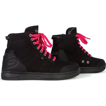 Moto obuv Boty na motorku Ozone Town Black/pink 37
