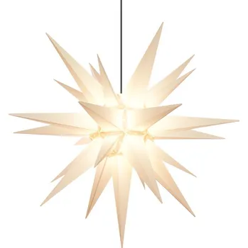 umělá květina Herrnhutská hvězda A13 - Ø cca 130 cm, bílá