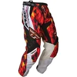 Fly Racing motokrosové kalhoty oranžové/černé 28