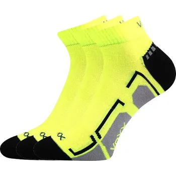 Dětské ponožky 3 kusy v balení VoXX Flashik žluté Velikost: 20-24