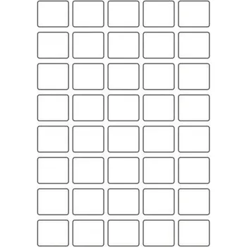 Speciální papír Etikety PRINT 36x30 mm bílé (100xA4)