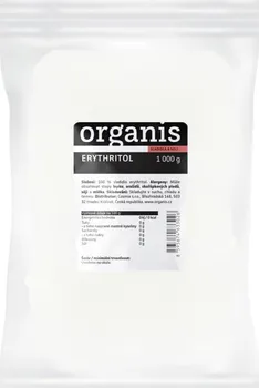 Sladidlo Organis Erythritol 1000 g