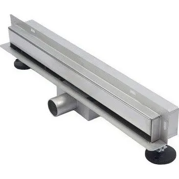 sprchový žlab Bielbet koupelnový žlab nerezový s roštem do zdi 80 cm