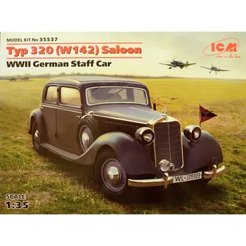 Plastikový model 1:35 Typ 320 (W142) Saloon German WWII Staff Car