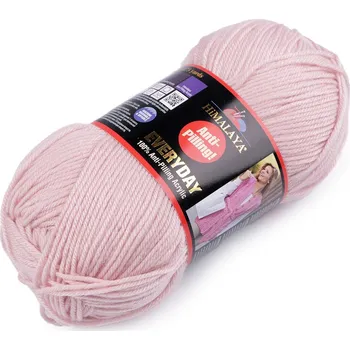 Pletací příze Everyday 100 g, barva 14 (70057) pudrová