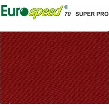 Kulečník Kulečníkové sukno EUROSPEED 70 SUPER PRO Red 165cm, Délka dm (decimetr) T-0052-RED