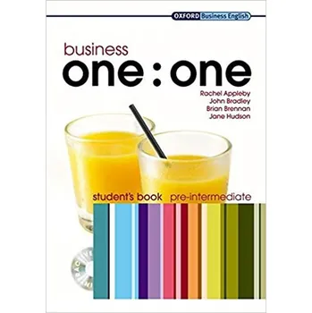 Anglický jazyk Business One: One Pre-intermediate Student´s Book - Brian Brennan, Jane Hudson, John Bradley, Rachel Appleby (2007, brožovaná) + MultiRom Pack