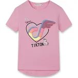 Kugo Dívčí tričko růžové HC0618 Velikost: 104