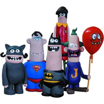 Figurka Figurky DC Nation Aardman Action Figure 5-Pack (ZBOŽÍ Z POŠKOZANÝM OBALEM)