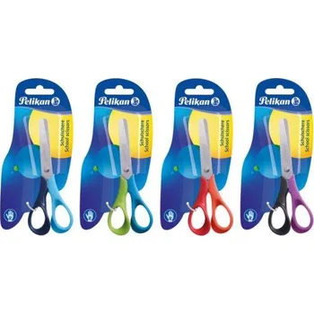 Kancelářské nůžky Pelikan Nůžky s kulatou špičkou, 13 cm, mix barev (Herlitz)