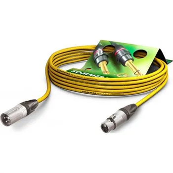 Příslušenství ke zvukové technice Sommer Cable SGMF-0600-GE STAGE HIGHFLEX - 6m žlutý