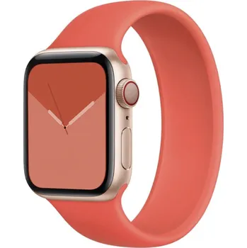 Navlékací silikonový řemínek pro Apple Watch velikost S Velikost: 42/44/45mm Oranžová