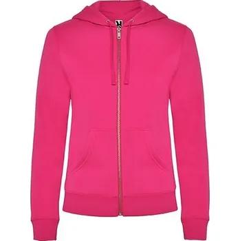 pracovní mikina ROLY Mikina Veleta dámská na zip E6425-78-S S Růže