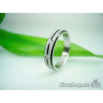 Prsten Zyta Prsten chirurgická ocel se Zirkony 1581918