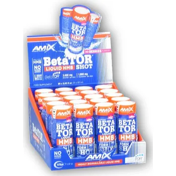 Anabolizér BetaTOR Liquid shot 20x60ml red berries