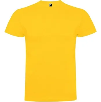 ROLY Tričko BRACO 180g, pánské, krátký rukáv E6550-96-XXXL 3XL Zlatá