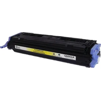 Kompatibilní toner HP Q6002A, Color LaserJet 2600, yellow, 124A, MP print