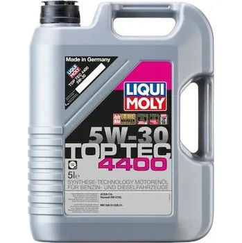 Motorový olej Motorový olej LIQUI MOLY Top Tec 4400 5W-30 - 5 litrů