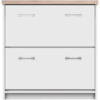 Botník Botník 2K, bílá / dub sonoma, TOPTY TYP 11