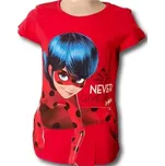 Sun City Tričko s krátkým rukávem Miraculous Ladybug červené bavlna 104 cm