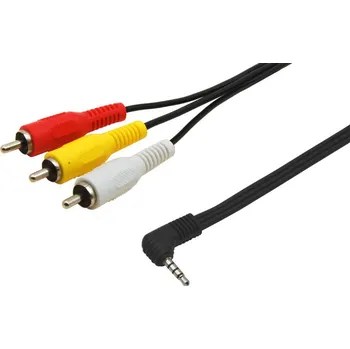 Audio kabel AV signalovy kabel CINCH - JACK 254034