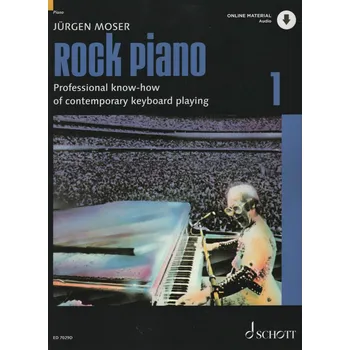 ROCK PIANO 1 by Jurgen Moser + Audio Online / klavír