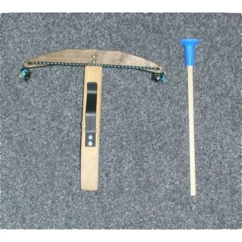 Dřevěná hračka Kuš 50 cm - tmavá