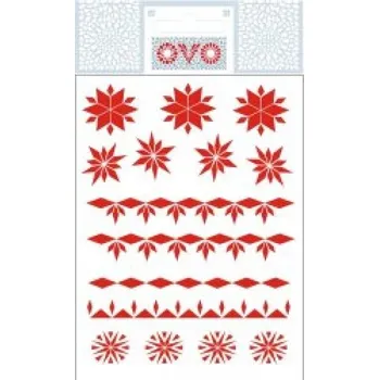 Velikonoční dekorace Obtisky na vejce, OVO, slámové