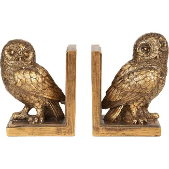 Zarážka na knihu Clayre & Eef 6PR2653 Owl 2 ks