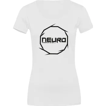 Dámské tričko Dámské tričko NEURO Round Velikost: 3XL, Barva: Bílá