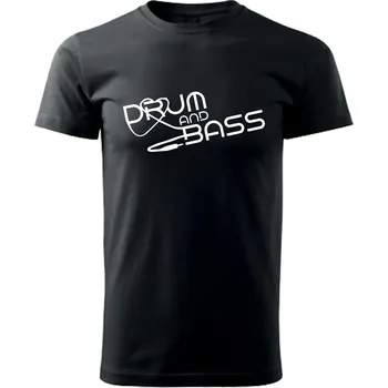 Pánské tričko DNBMARKET.CZ Pánské tričko VALENTÝN 2020 (1) Velikost: 4XL, Barva: Černá