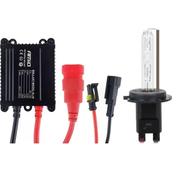 Autožárovka Amio Xenony pro motorku H7 6000°K (ballast + výbojka) - model SLIM -