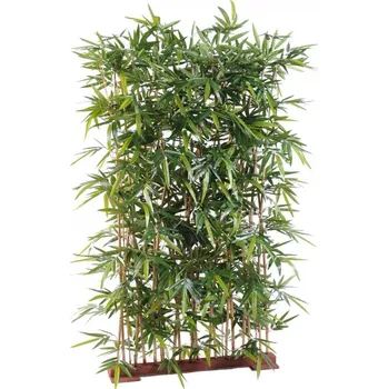 umělá květina Umělý živý plot BAMBUS NEW HEDGE UV, 185x50x120cm