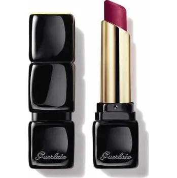 Rtěnka Guerlain KissKiss Tender Matte dlouhotrvající rtěnka s matným efektem 880 Caress Plum 3,5 g