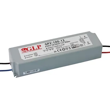Napájecí zdroj pro osvětlení Zdroj GLP GPV-100-15, 15V 6,7A 99,6W IP67 (spínaný napěťový zdroj AC/DC)