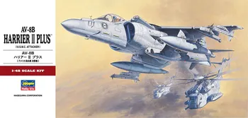 Plastikový model Hasegawa AV-8B Harrier II Plus 1:48